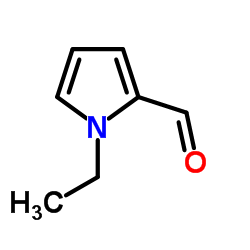 1-乙基-1H-吡咯-2-甲醛结构式