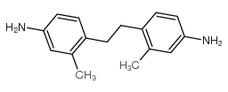 4,4'-diamino-2,2'-dimethylbibenzyl Structure