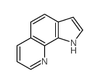1H-吡咯并[3,2-h]喹啉结构式