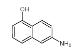 6-氨基-1-萘酚结构式