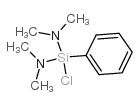 bis(dimethylamino)phenylchlorosilane Structure