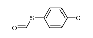 p-Chlorphenylthiolformiat结构式