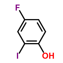 4-氟-2-碘苯酚结构式
