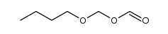 n-Butoxy methyl formate Structure