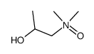 1-(Dimethylamino)-2-propanol N-Oxide Structure