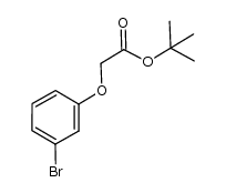 tert-butyl 2-(3-bromophenoxy)acetate Structure