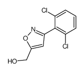 [3-(2,6-dichlorophenyl)isoxazol-5-yl]methanol Structure