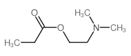 Propanoicacid, 2-(dimethylamino)ethyl ester结构式