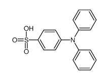 4-(N-phenylanilino)benzenesulfonic acid Structure