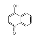 4-Quinolinol, 1-oxide Structure