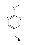 5-(Bromomethyl)-2-(methylsulfanyl)pyrimidine Structure