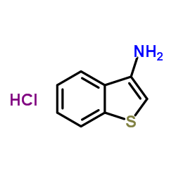 苯并[b]噻吩-3-胺盐酸盐结构式