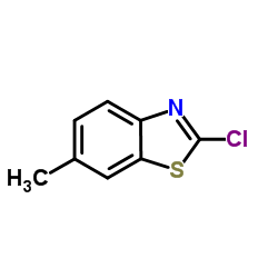 2-氯-6-甲基苯并噻唑结构式