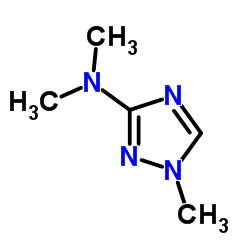 (9ci)-n,n,1-三甲基-1H-1,2,4-噻唑-3-胺结构式