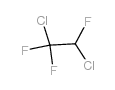 1,2-二氯三氟乙烷结构式