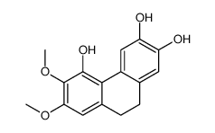 9,10-Dihydro-6,7-dimethoxy-2,3,5-phenanthrenetriol结构式