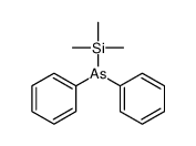 diphenyl(trimethylsilyl)arsane Structure