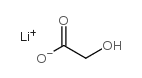 lithium,2-hydroxyacetate Structure