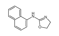 N-naphthalen-1-yl-4,5-dihydro-1,3-oxazol-2-amine结构式