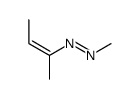 but-2-en-2-yl(methyl)diazene Structure