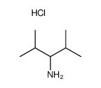 2,4-Dimethylpentan-3-amine hydrochloride Structure