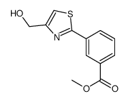 Methyl 3-[4-(hydroxymethyl)-1,3-thiazol-2-yl]benzoate Structure