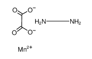 (Mn(II) oxalate*hydrazine)n结构式