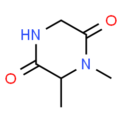 2,5-Piperazinedione,1,6-dimethyl-(7CI,9CI) Structure