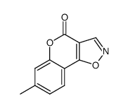 7-methyl-chromeno[3,4-d]isoxazol-4-one结构式