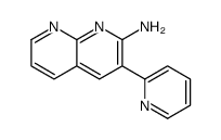 3-pyridin-2-yl-1,8-naphthyridin-2-amine Structure