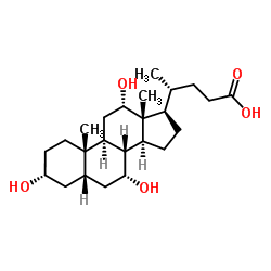 胆酸-13C结构式
