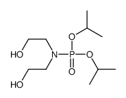 2,2'-(Diisopropoxyphosphinylimino)diethanol Structure