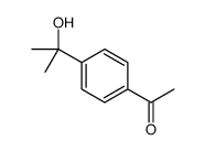 4-(2-羟基异丙基)苯乙酮结构式