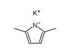potassium 2,5-dimethyl-1-pyrrolide Structure