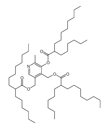 吡哆素三己基癸酸酯结构式