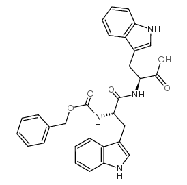 Cbz-色氨酸酰-色氨酸结构式