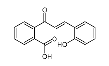 2-[3-(2-hydroxyphenyl)prop-2-enoyl]benzoic acid Structure