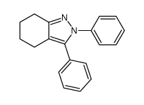 2,3-diphenyl-4,5,6,7-tetrahydroindazole Structure