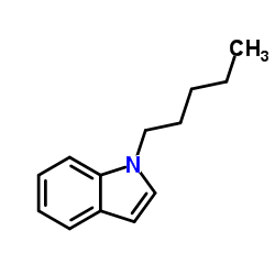 1-pentyl-1H-indole Structure