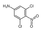 3,5-Dichloro-4-nitroaniline结构式