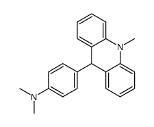 N,N-dimethyl-4-(10-methyl-9H-acridin-9-yl)aniline结构式
