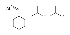 2-cyclohexylethenyl-bis(2-methylpropyl)alumane结构式