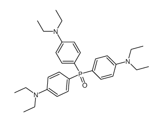 tris-(4-diethylamino-phenyl)-phosphine oxide结构式