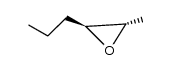 rel-2α*-Propyl-3β*-methyloxirane结构式
