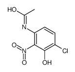 N-(4-chloro-3-hydroxy-2-nitrophenyl)acetamide Structure