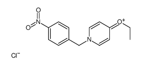 4-ethoxy-1-[(4-nitrophenyl)methyl]pyridin-1-ium,chloride结构式