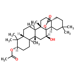 3-O-Acetyloleanderolide Structure