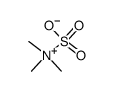 trimethyl amidosulfonic acid Structure