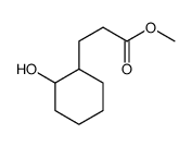 3-(2-Hydroxycyclohexyl)propionic acid methyl ester结构式