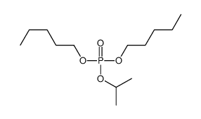 dipentyl propan-2-yl phosphate结构式